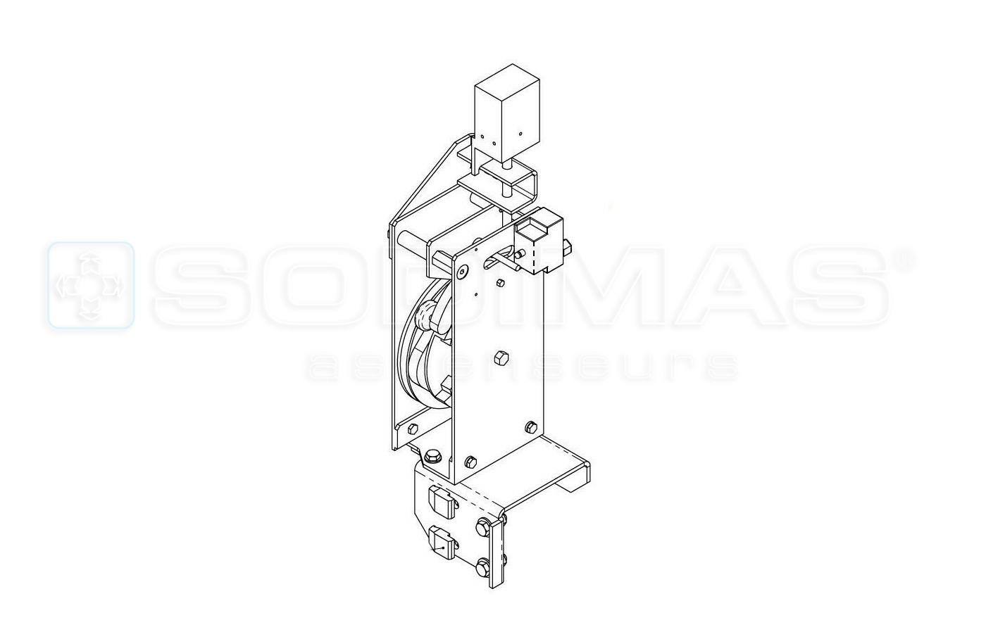 ENS LIMITEUR MOTORISATION GAUCHE VM M 630 KGVP1.30 GEARLESS