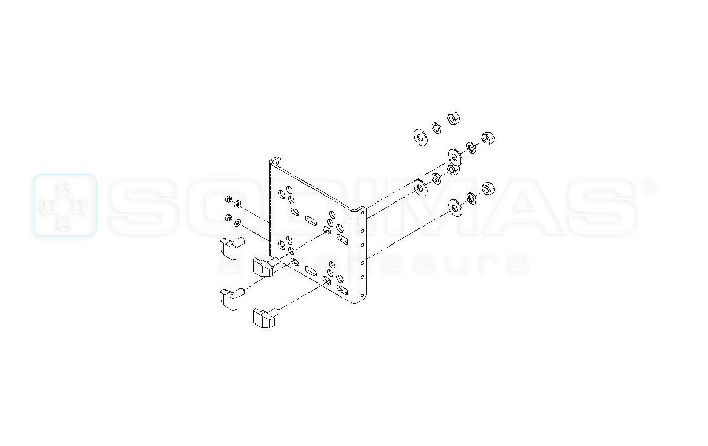 Ensemble tendeur bande Solimax