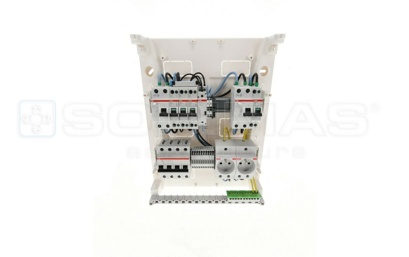 Tableau DTU Composants ABB/ Schneider - calibre 63 A