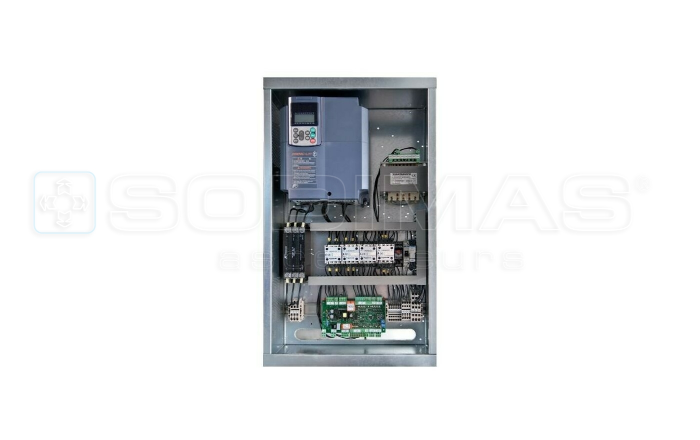 Armoires BO - sécurité 110 vac - 2 V - puissance 5,5 kW
