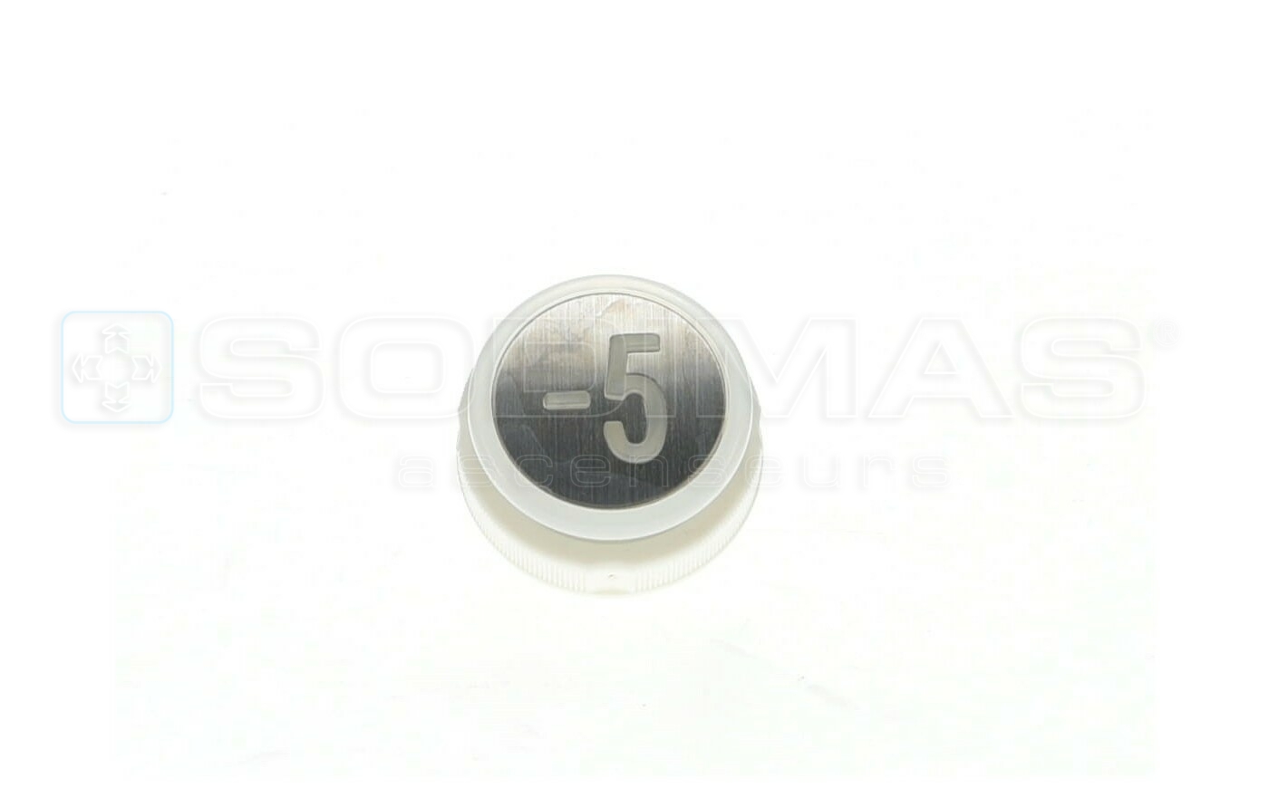 Bouton Cyntra inox brossé -5