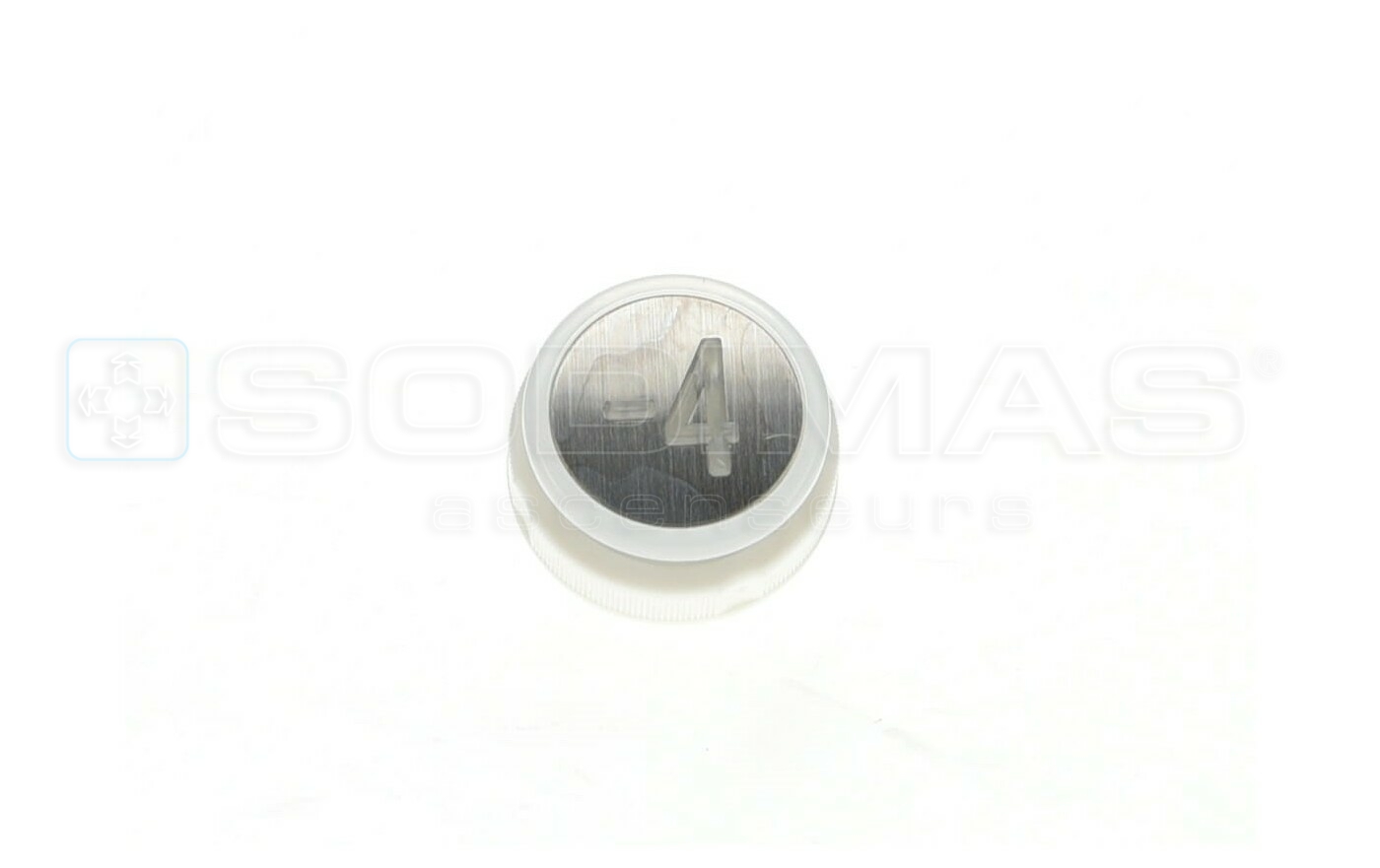 Bouton Cyntra inox brossé -4