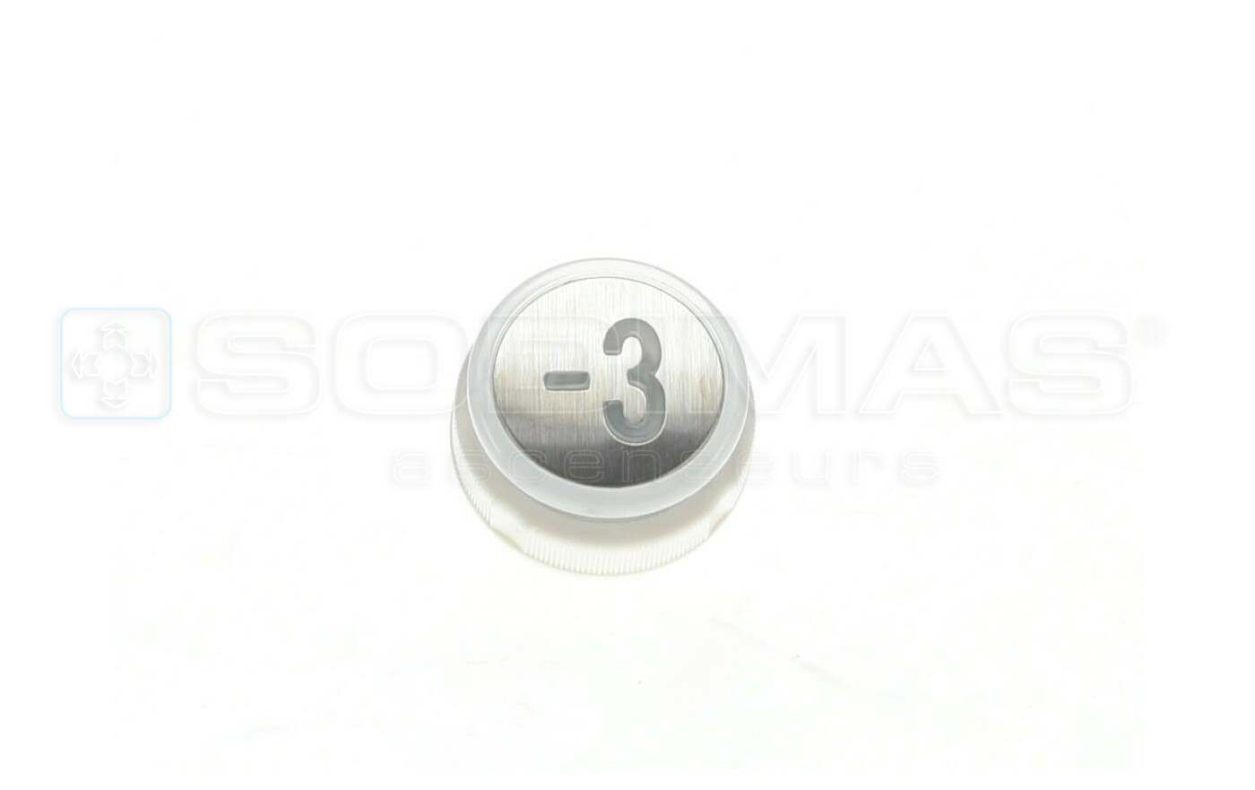 Bouton Cyntra inox brossé -3