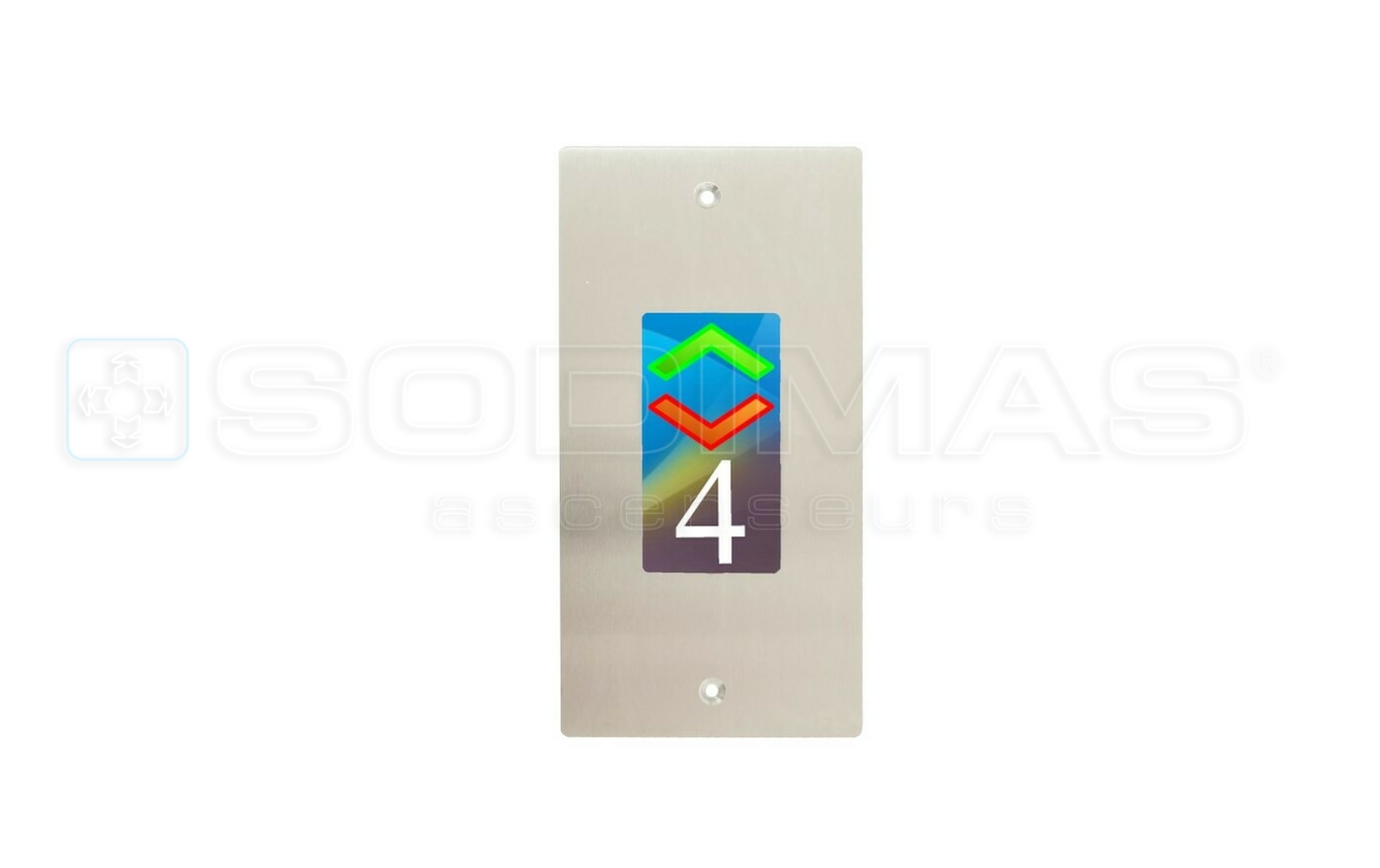 Plastron palier afficheur 4 pouces LCD couleur