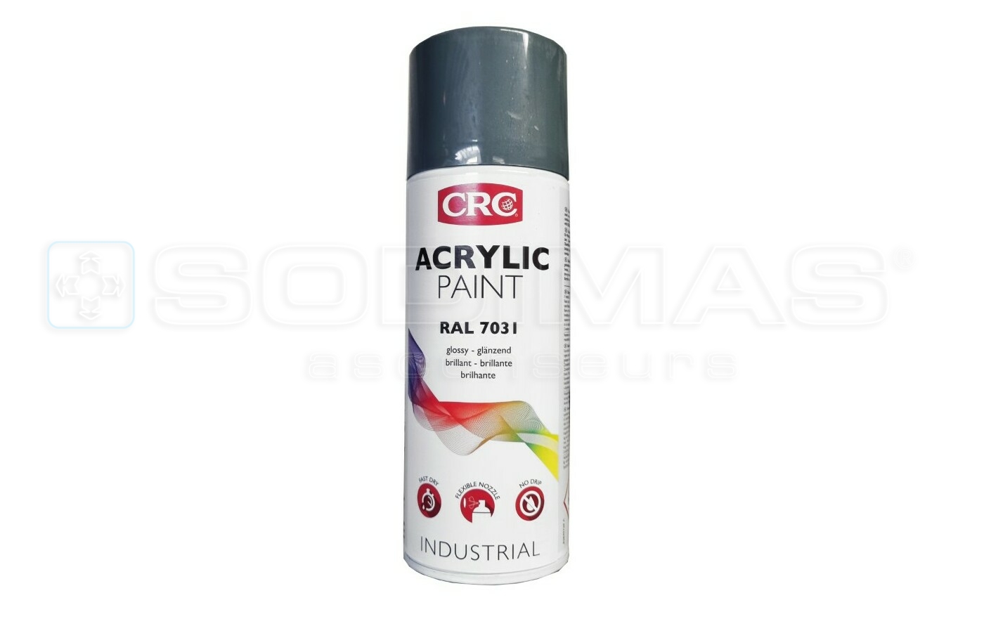 Bombe peinture 400 ml gris