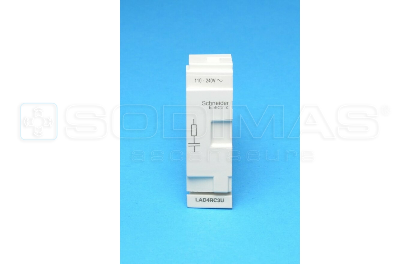 Bloc antiparasite > 38 A RC 110-240 V - LAD4RC3U