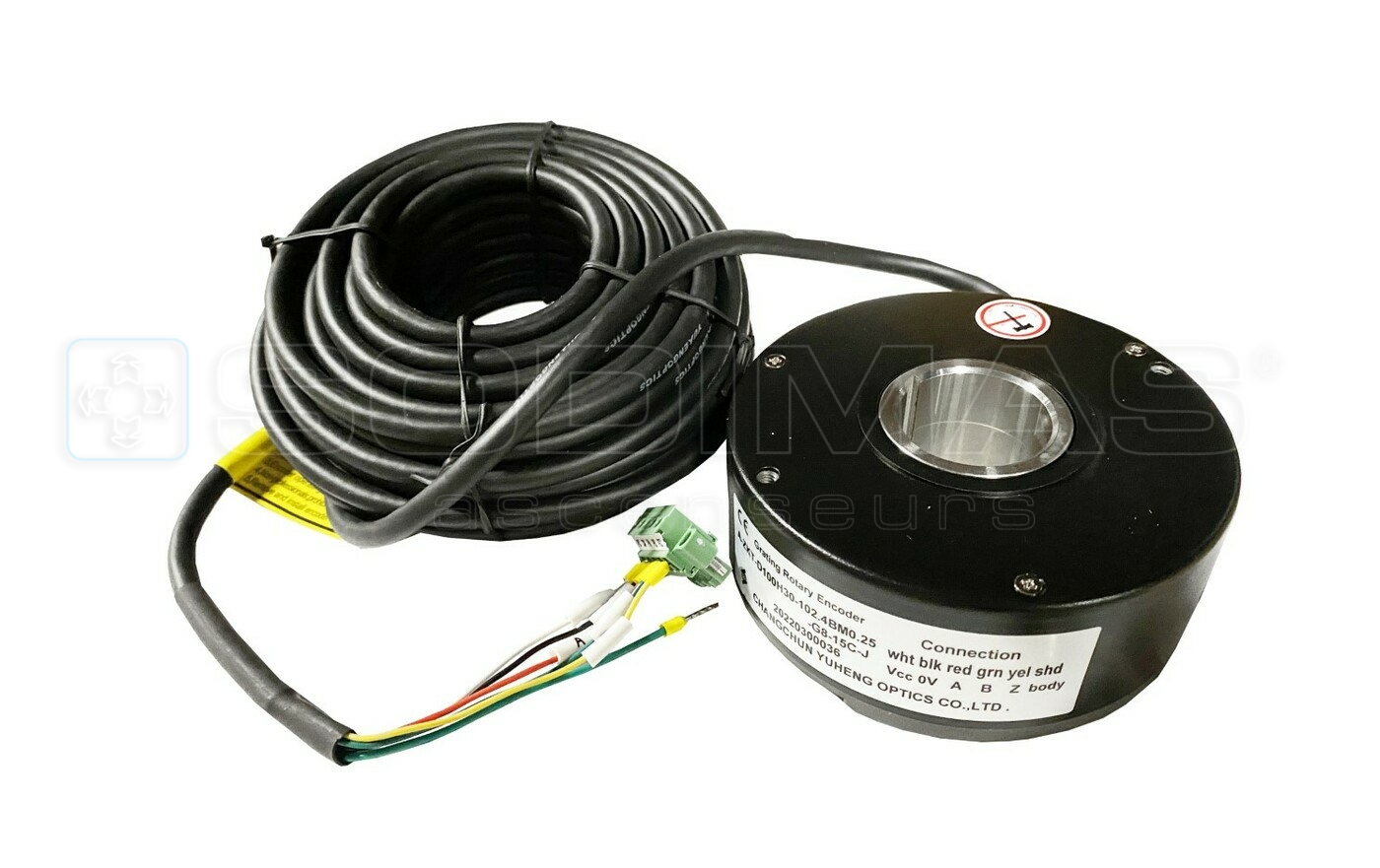Codeur incrémental TA/ TS 8-15 Vcc - câble 10 m