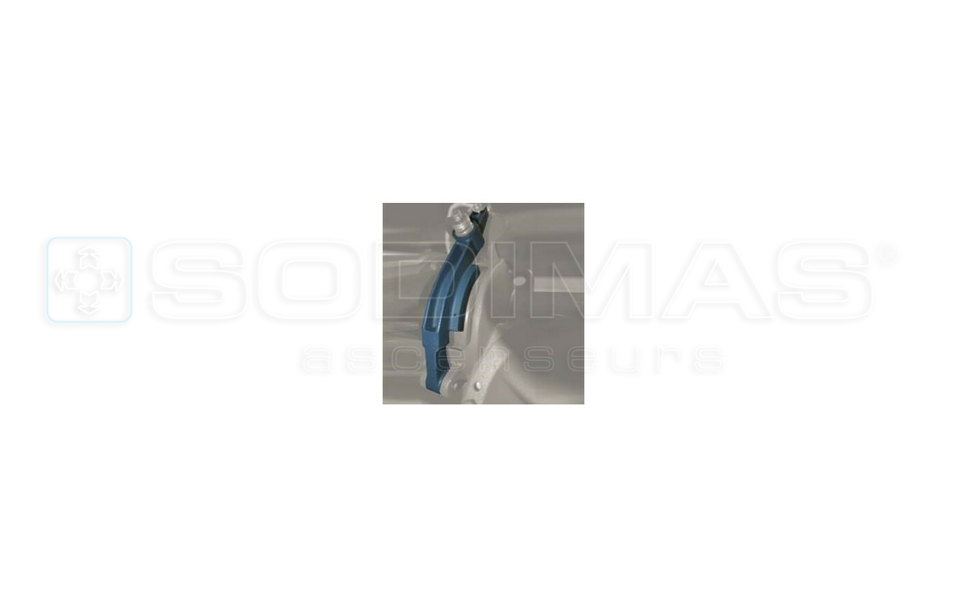 Paire de m&acirc;choires de frein TA125