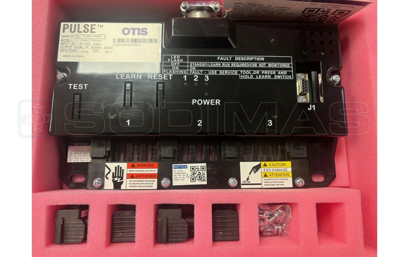 Moniteur CSB MRL RBI -ABA21700AG1- ( pour 2 courroies de 25 mm -34KN)