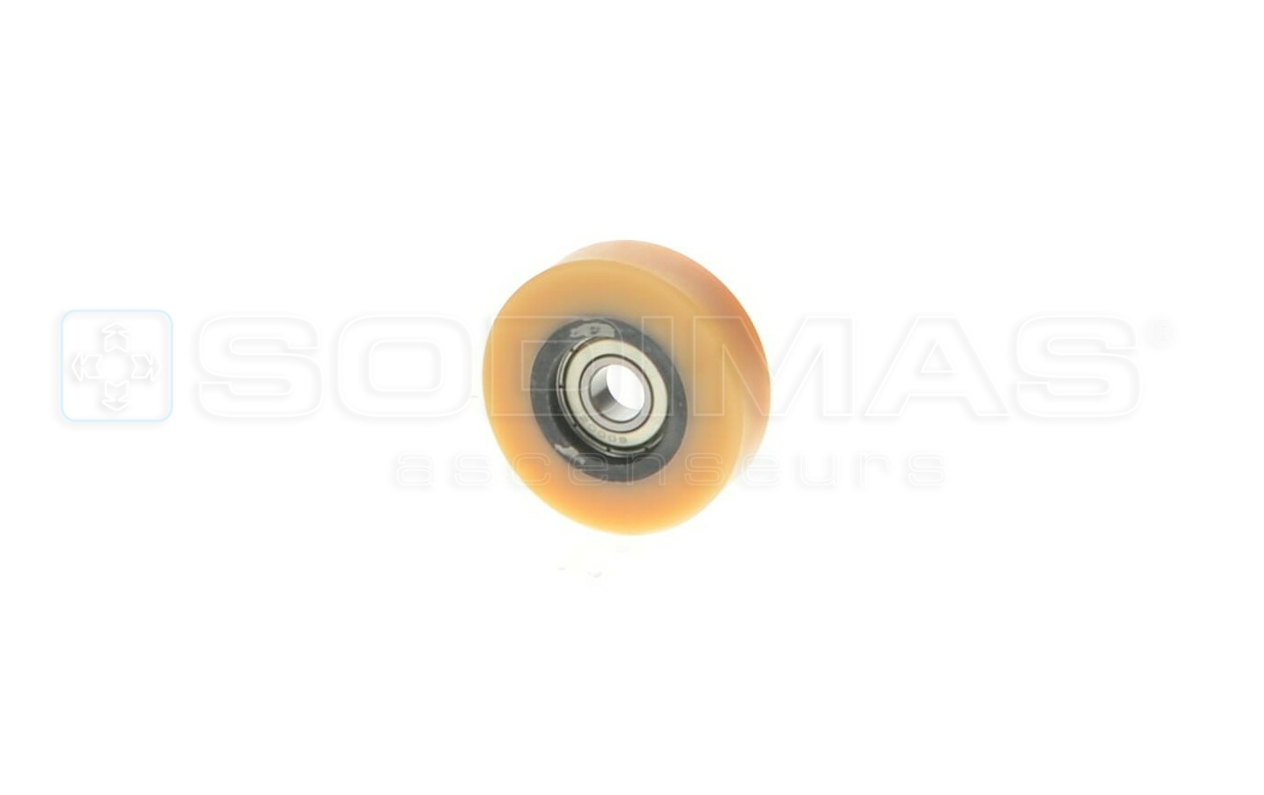 Roller &Oslash; 50 / 15 mm axe de 10 mm