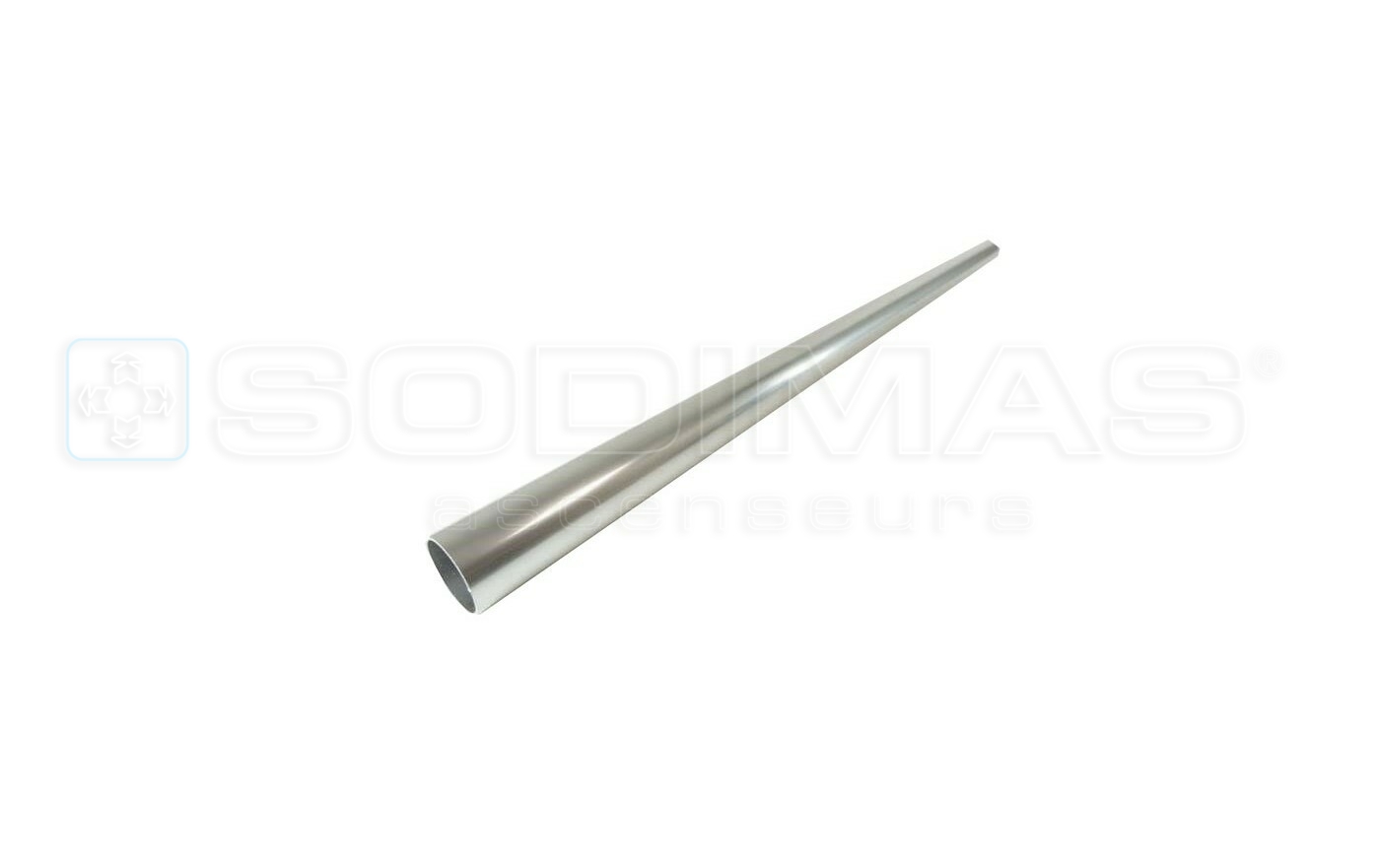 Tube de main courante inox brossé Longueur : 1 m