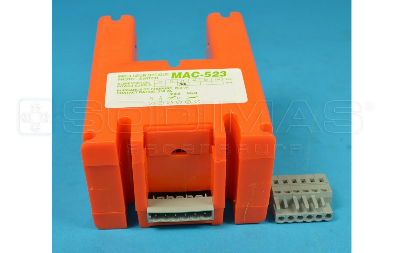 Capteur double faisceaux 523 MB 24 V MicroBasic