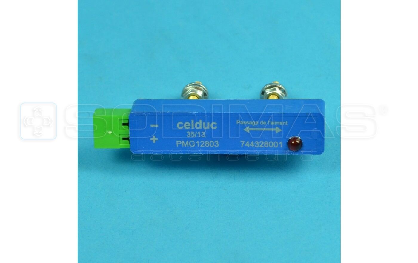 Détecteur magnétique interrupteur bistable câble 2m - Gervall