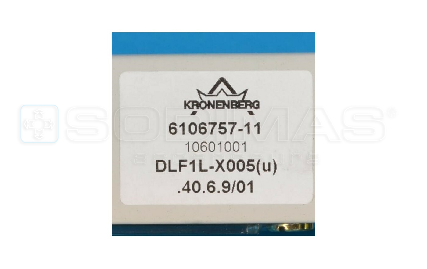 Serrure Kronenberg gauche DLF1L X5(u).40.6.9/01 déverrouillage perpendiculaire pêne biseauté Serrure Kronenberg gauche DLF1L X5(u).40.6.9/01 déverrouillage perpendiculaire pêne biseauté