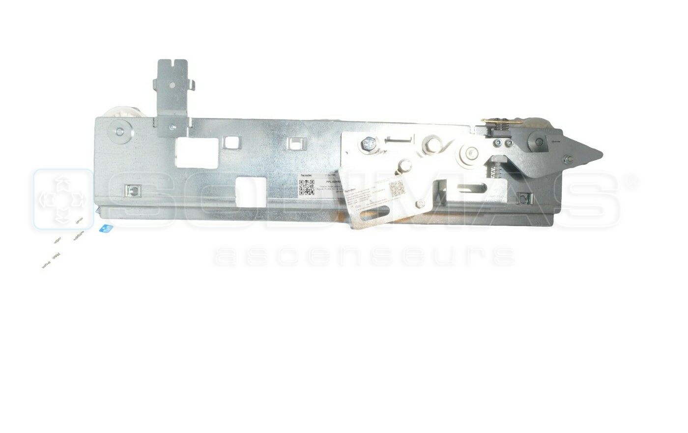 Chariot rapide palier QKS11 gauche PL 900 - ouverture vers la droite vu du palier -porte T82/T11 - compatible