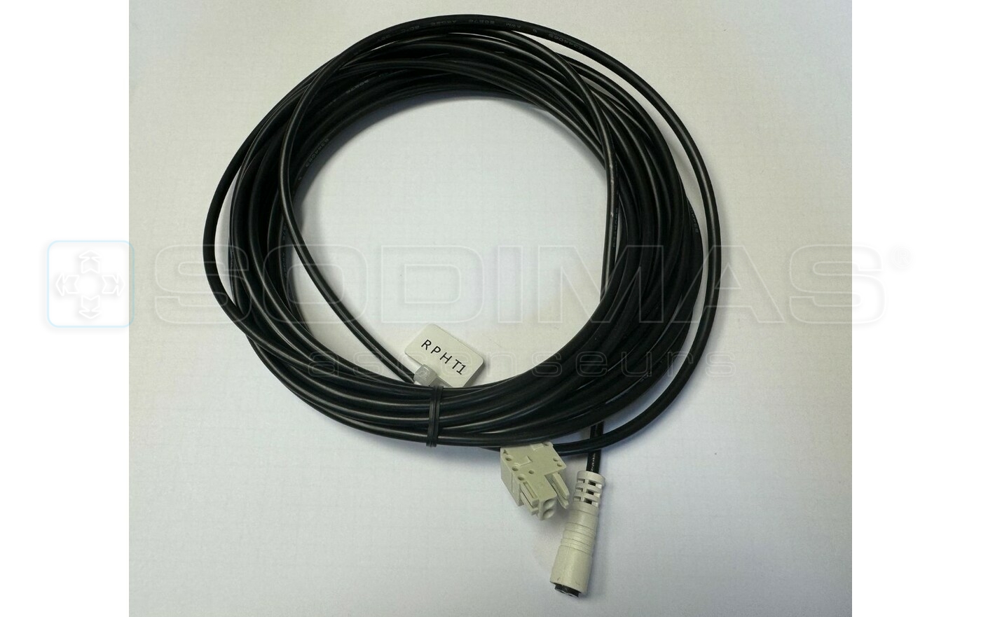 Cable emetteur LVH pour cegard Mini-MOd -5 metres -blanc