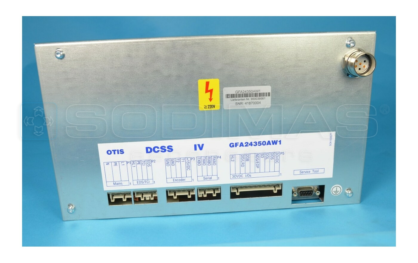 Boitier operateur GFA24350AW1 - application DCSS4 service Remplace coffret GAA24350G1 GBA24350G1 GAA24350L1 GAA24350AW11-12-13 GBA24350AW11