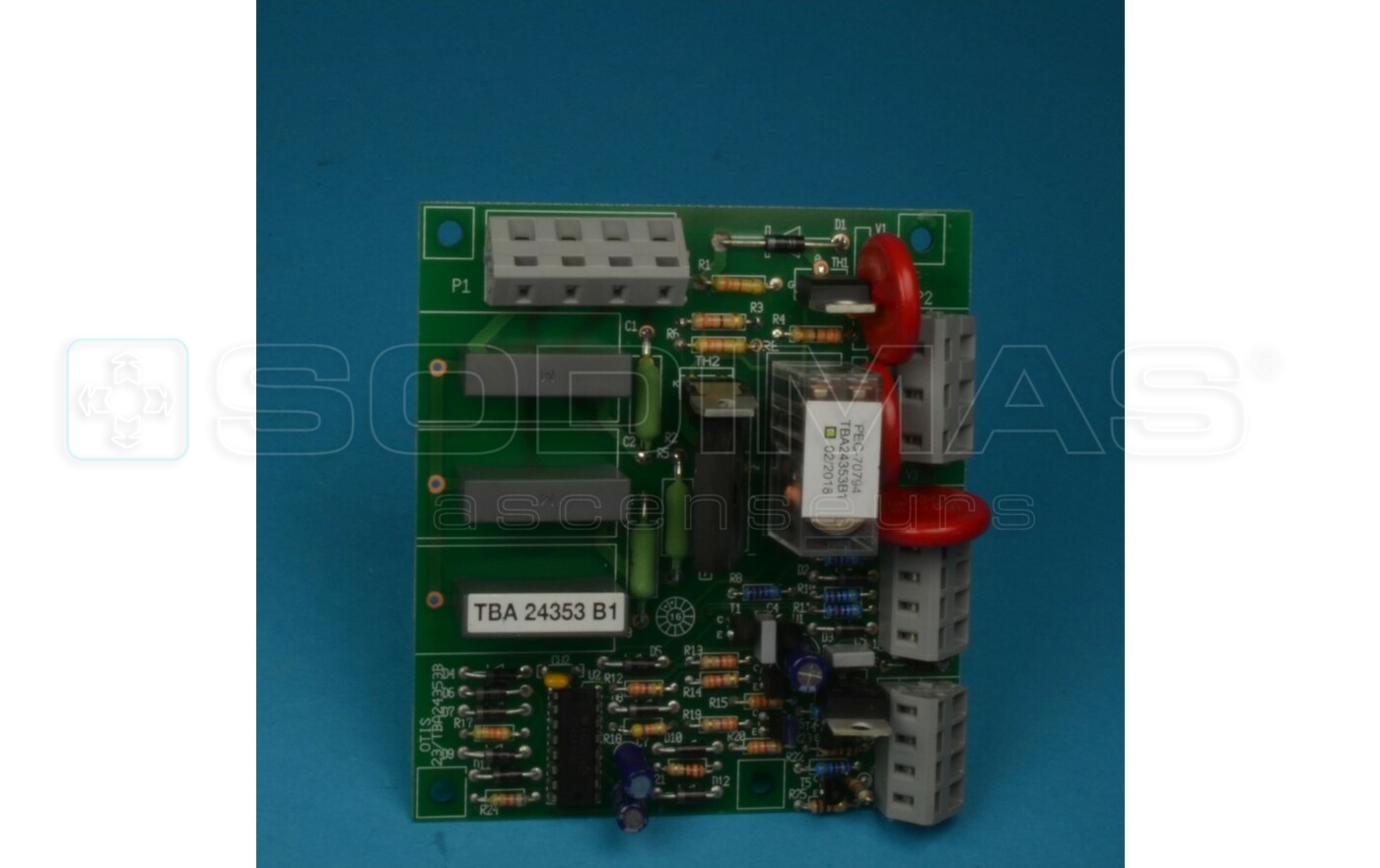 CARTE FREIN ELECTRONIQUE POUR OPERATEUR 9550CC -380/415V-TBA24353B1