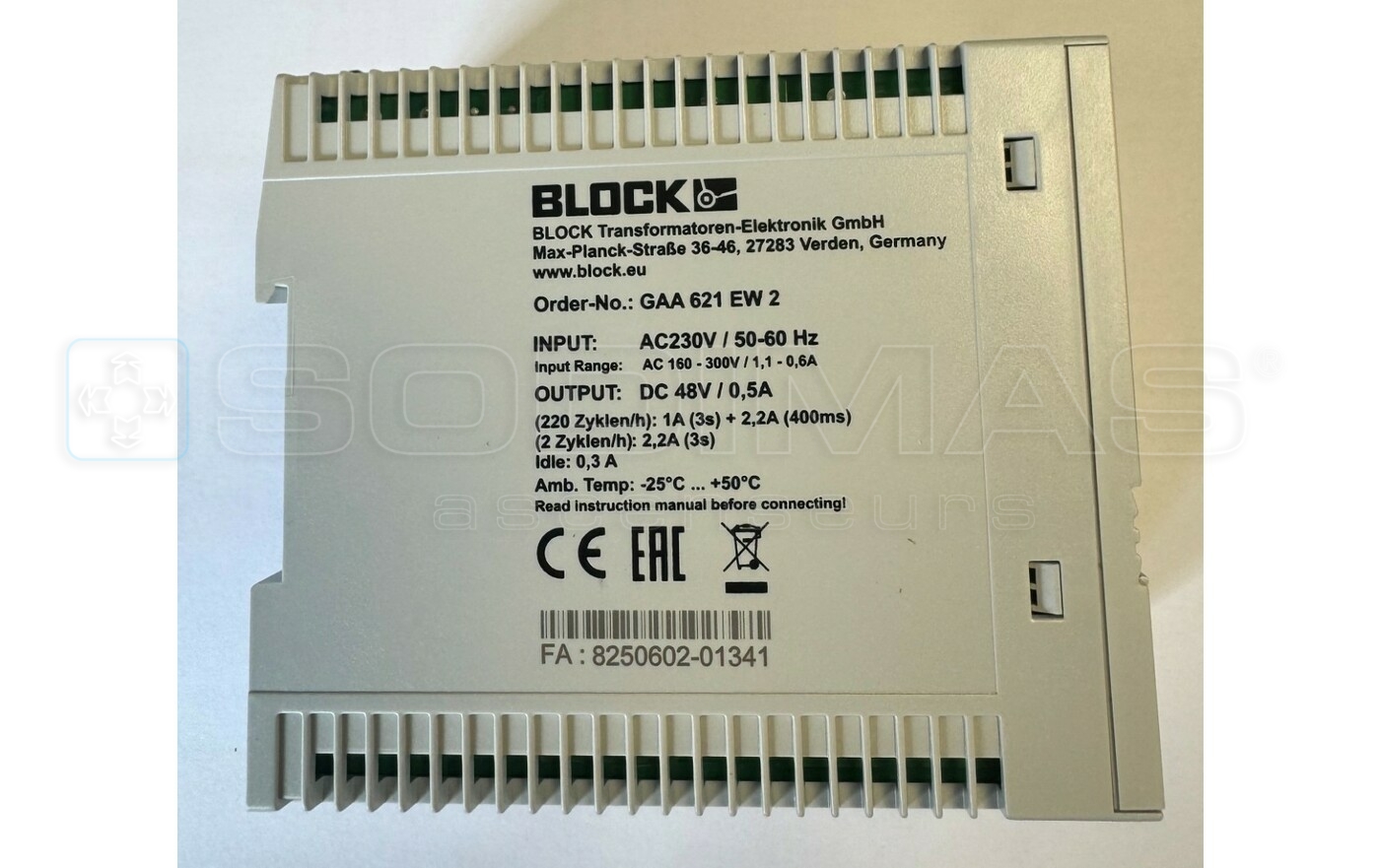 Alimentation SMPS pour Glide/Ledo GAA621W2
