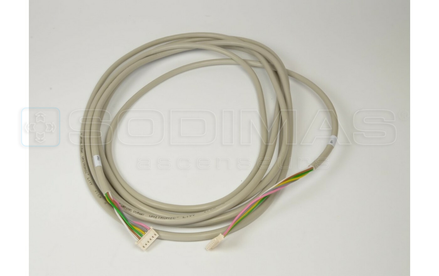 Cable de liaison pour bouton palier type KSS et remote - Longueur 4 mètres KM713871G06