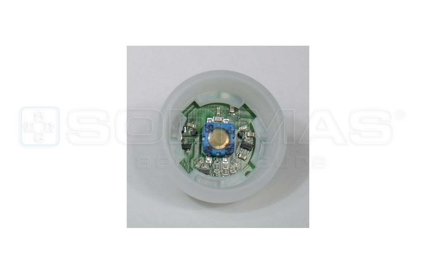 Bouton KSS BLANC cabine KM804343G22 -led ambré-F2KKIB