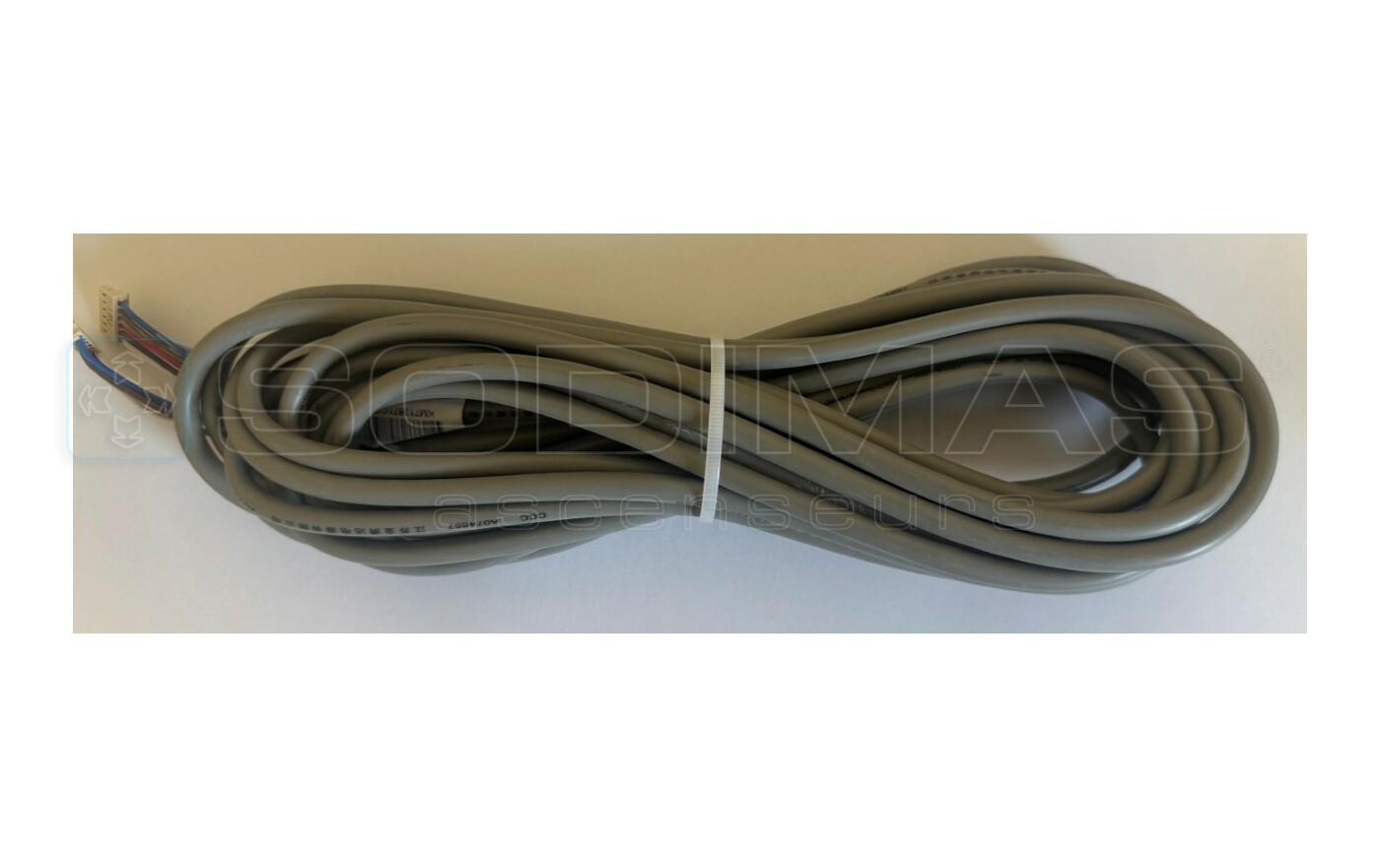 Cable 7 metres pour liaison bouton palier Delta / remote-compatible