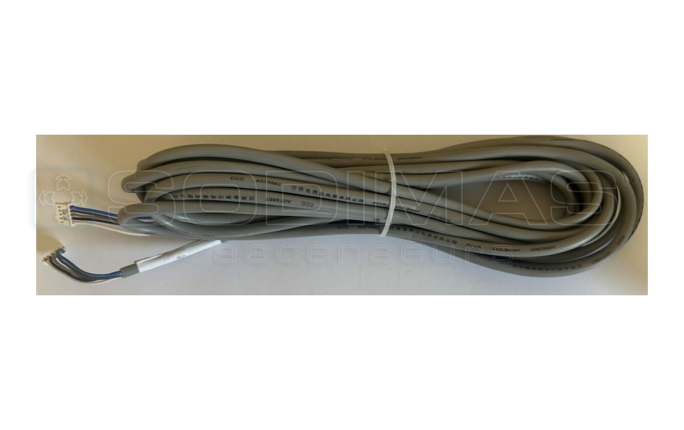 Cable 7 metres pour liaison afficheur palier Delta / remote -compatible