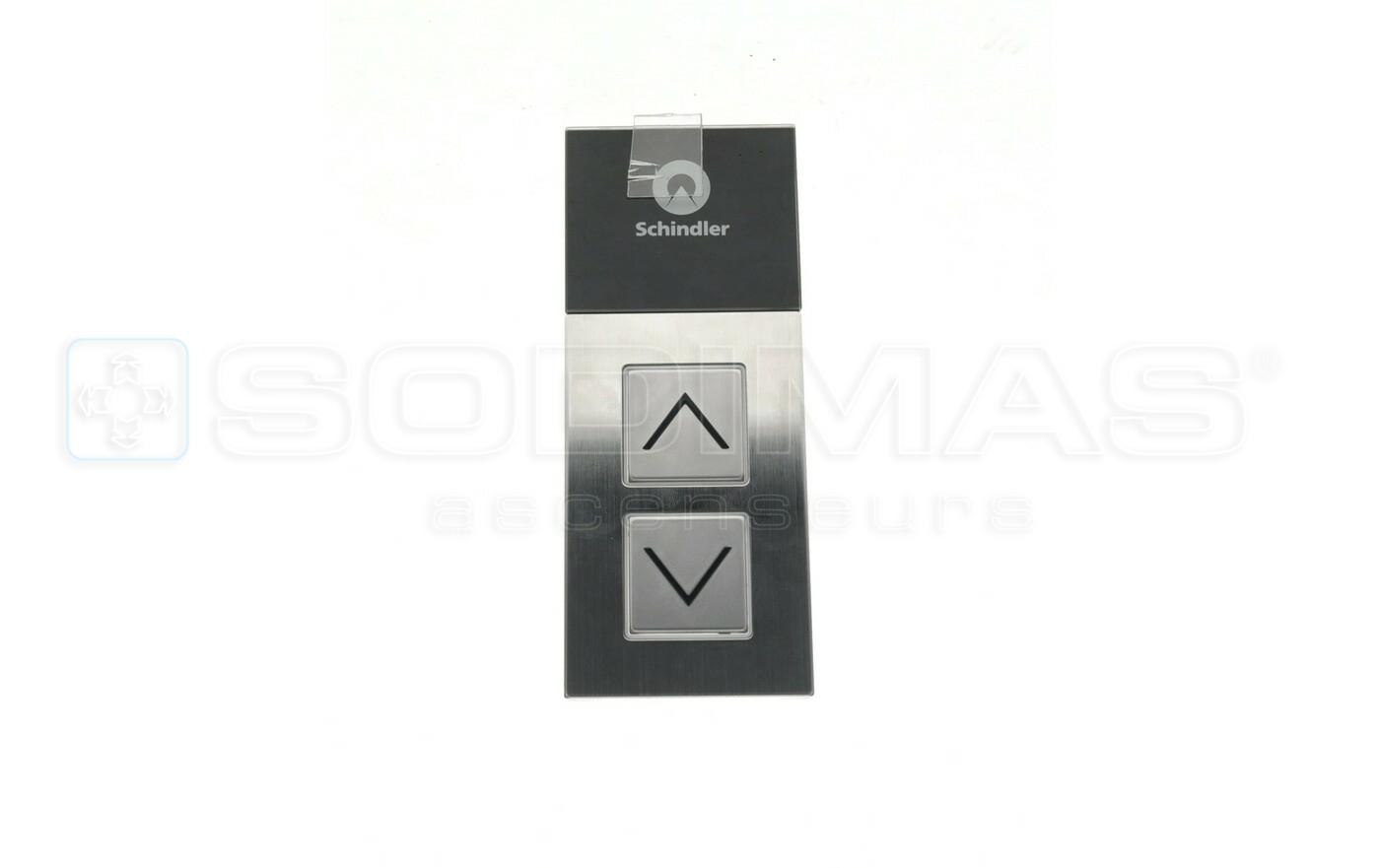 Palière GS 300 P- 2 boutons fléches montée/descente logo noir 59327846 avec carte 57618278