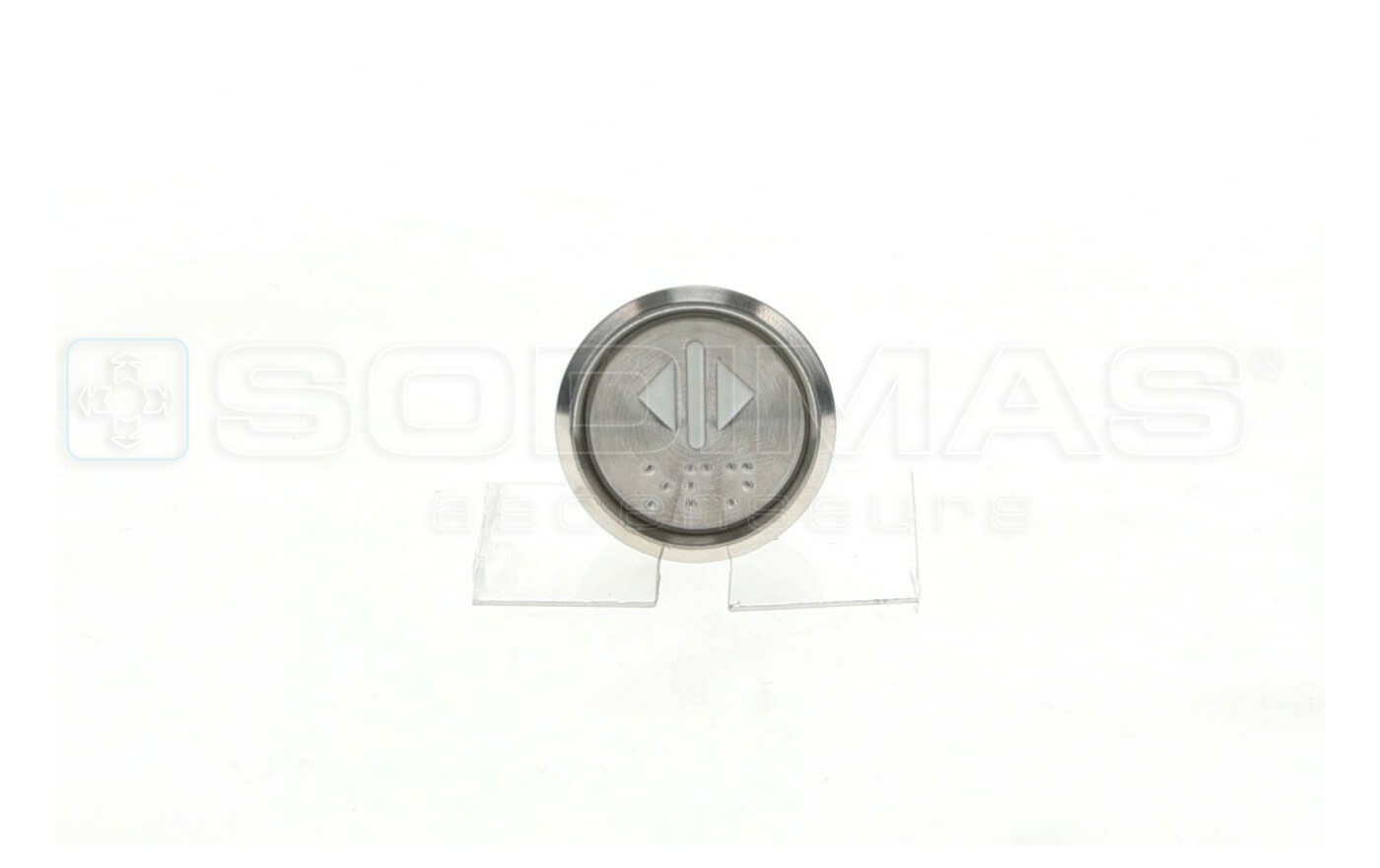 Bouton Cyntra réouverture IP54 1 contact NO/NF