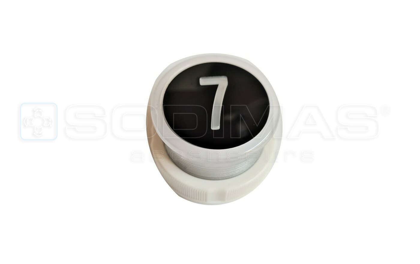 Bouton Cyntra noir 7