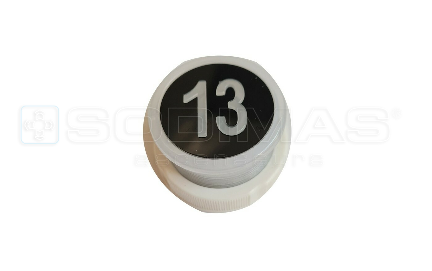 Bouton Cyntra noir 13