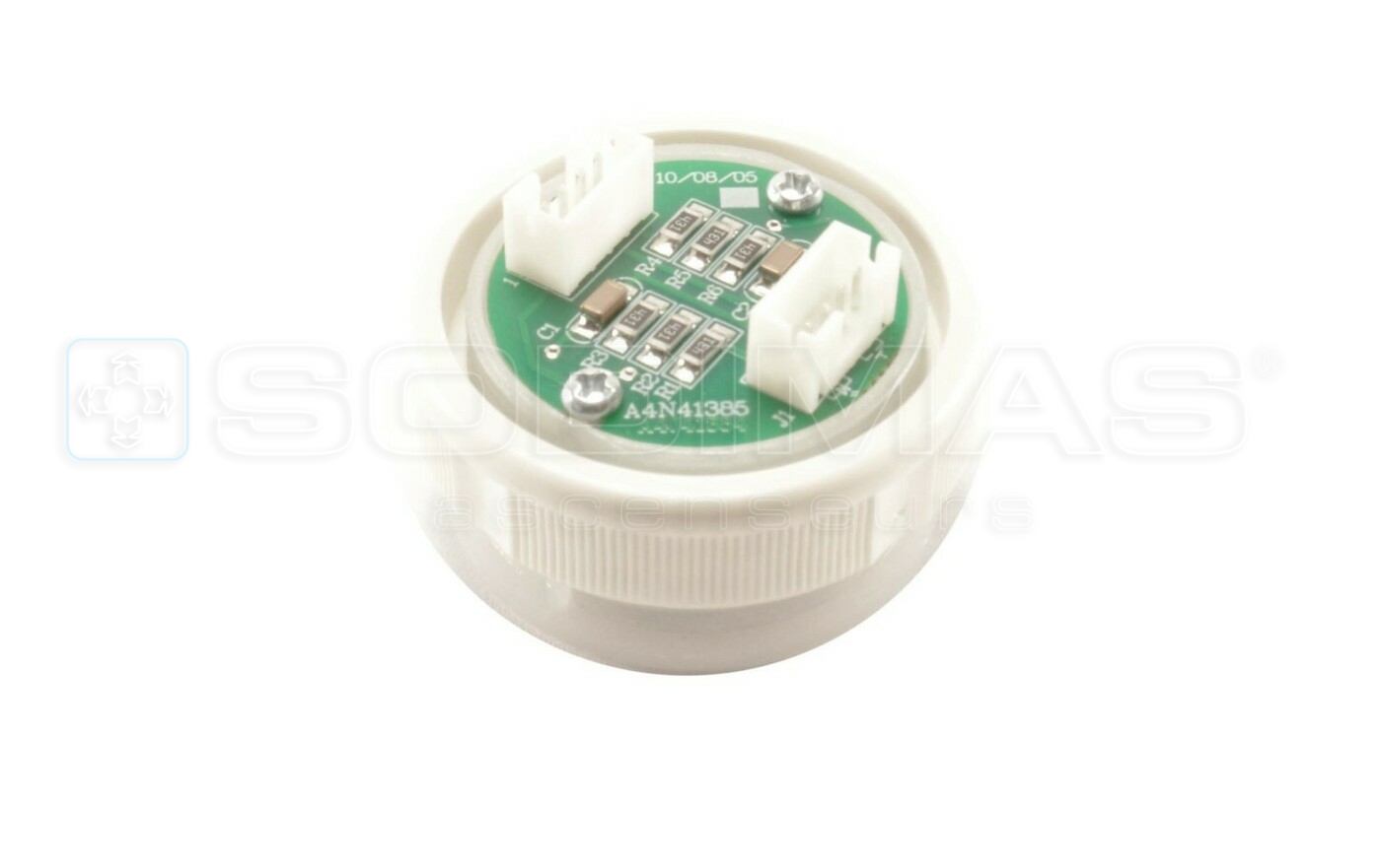 Bouton Cyntra noir descente duplex