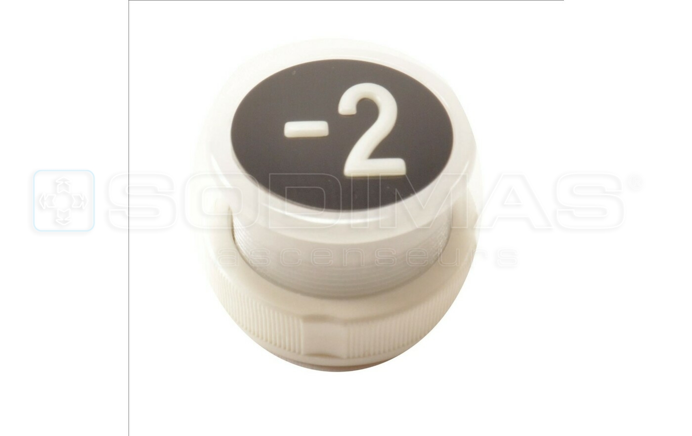 Bouton Cyntra V2 noir brossé -2