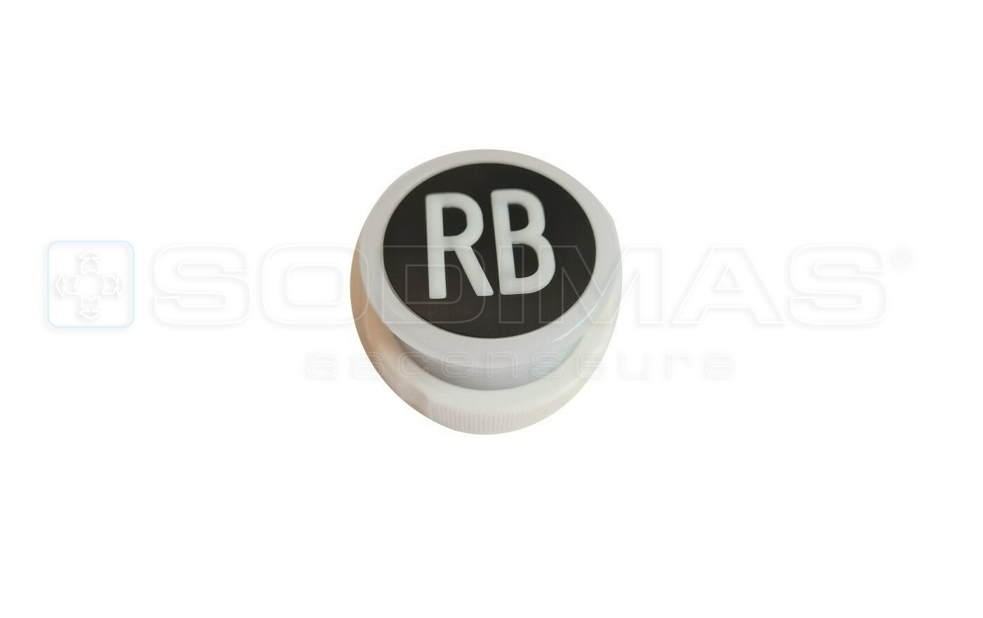 Bouton Cyntra V2 noir bross&eacute; RB
