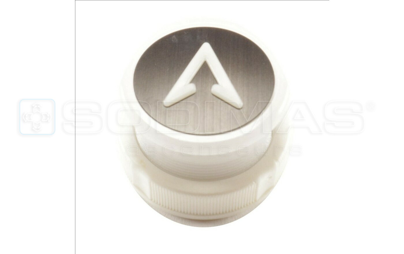 Bouton Cyntra V2 noir bross&eacute; mont&eacute; duplex
