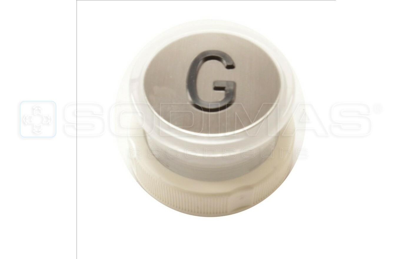 Bouton Cyntra V2 inox bross&eacute; G