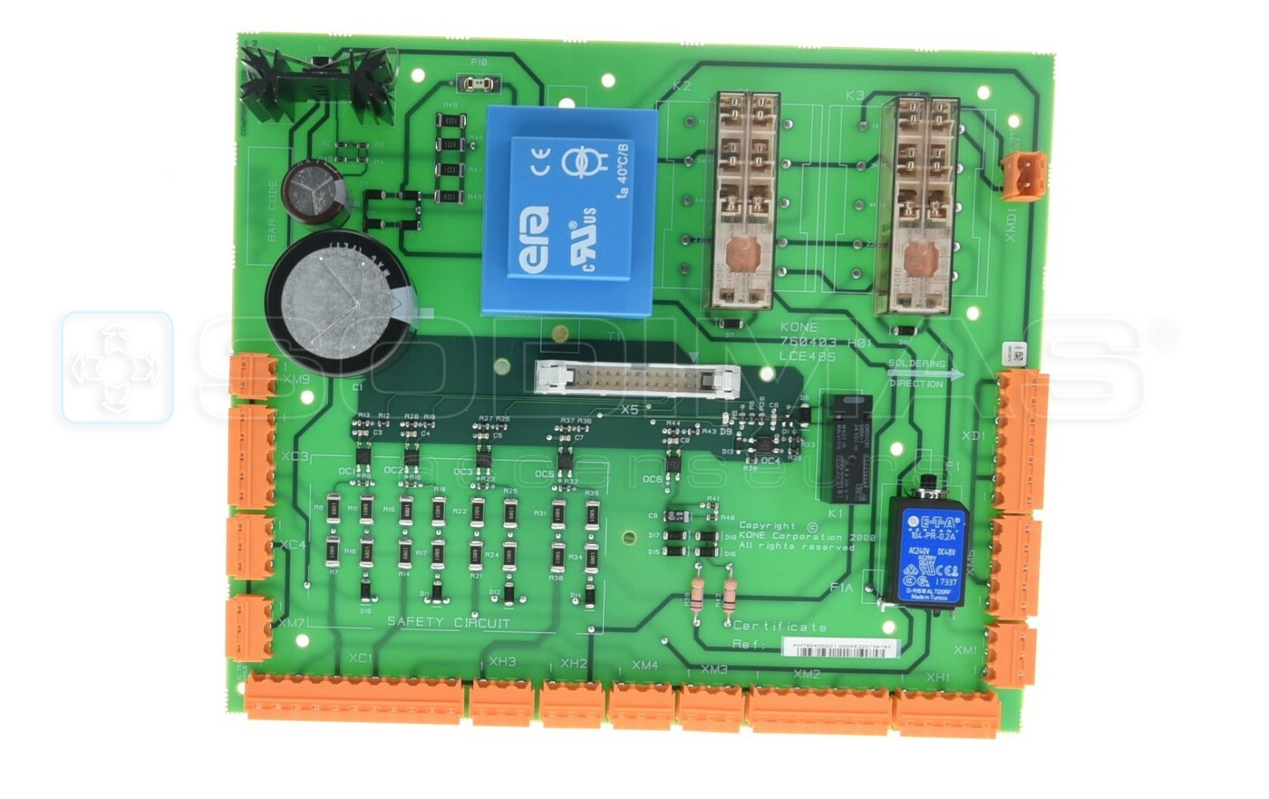 Carte LCE48S carte securité 48VDC KM760400G01