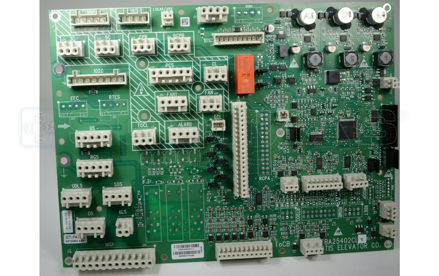 Carte TOCB FBA25402CL1