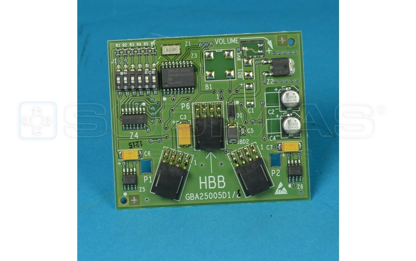 Remote palière HBB sans buzzer - GBA25005D1-GEN2