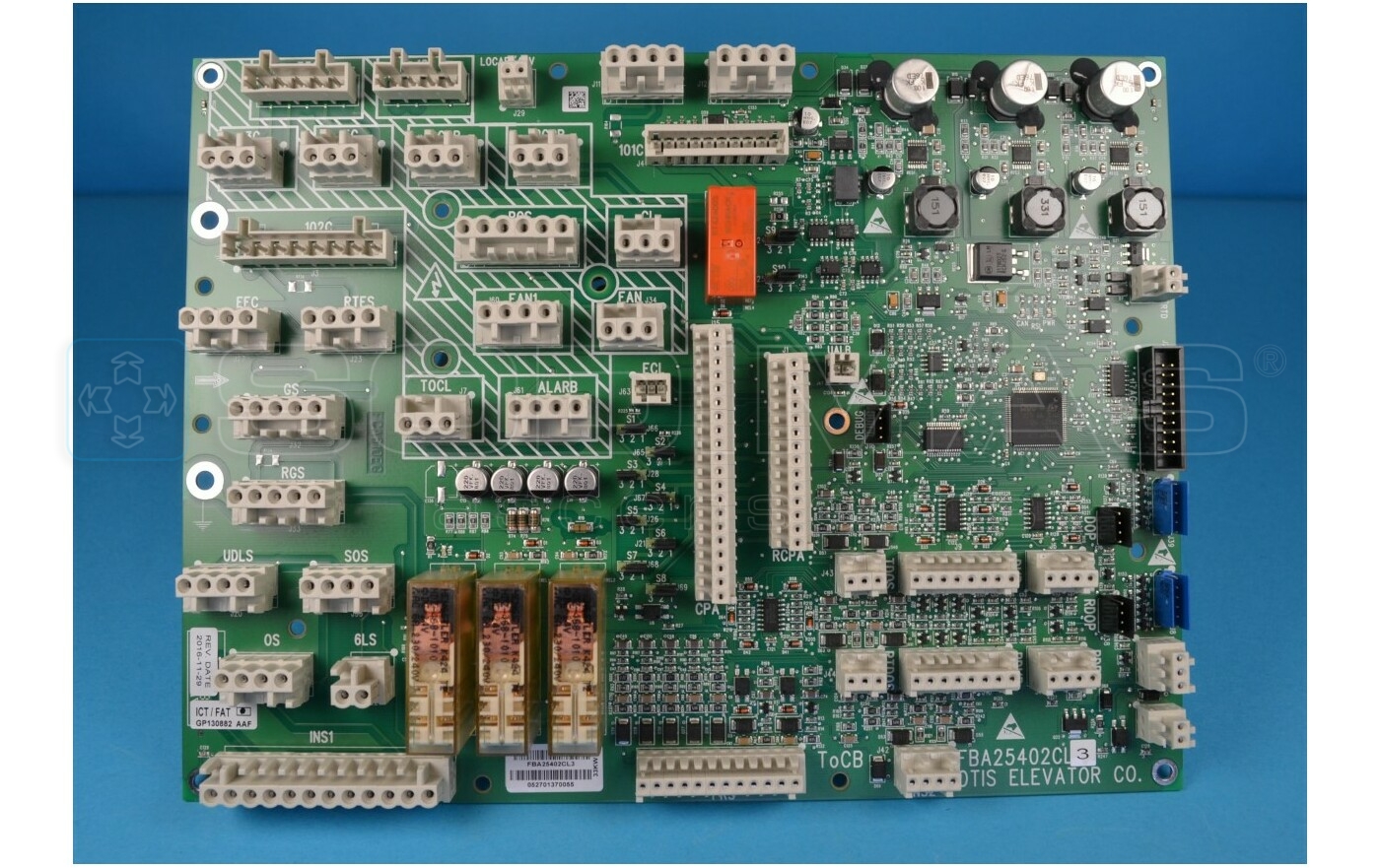 CARTE TOIT CABINE FBA25402CL3 remplace FAA25402CL3