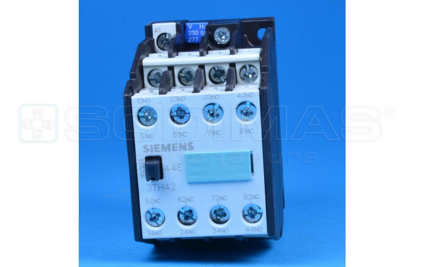 Relais Siemens 3TH42 - 230 VCA - 4NO/4NC 3TH4244 - AP0 -G0613AP443