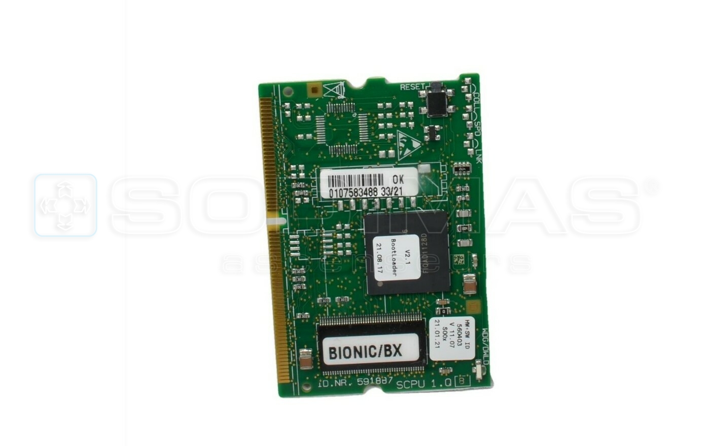 Carte SCPU 1.Q 591887 + SW11.07- 560403 remplace 594853