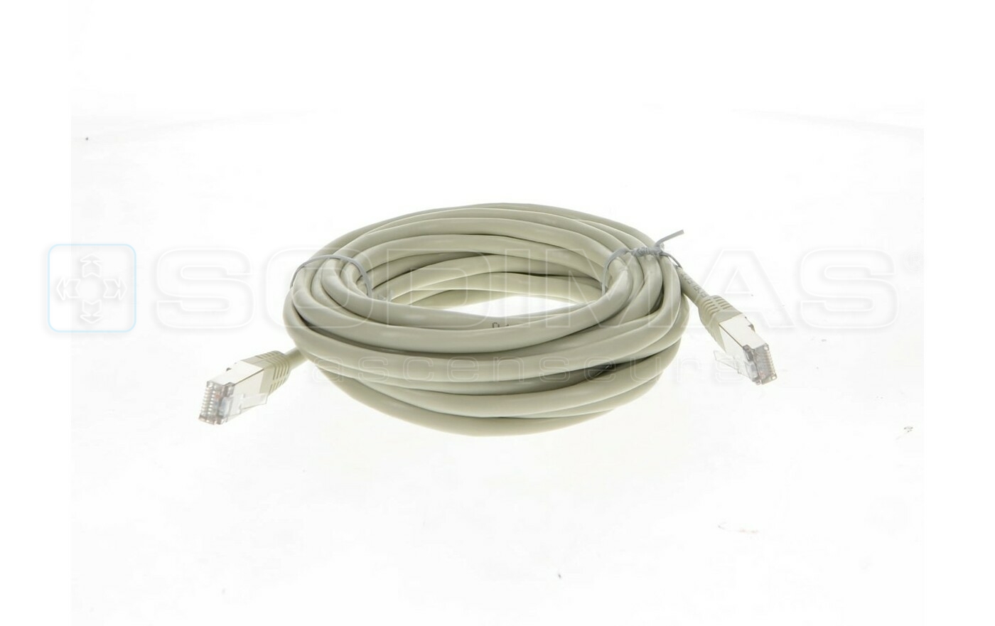 Cordon RJ45 U/UTP CAT6e surmoul&eacute; Gris 5M