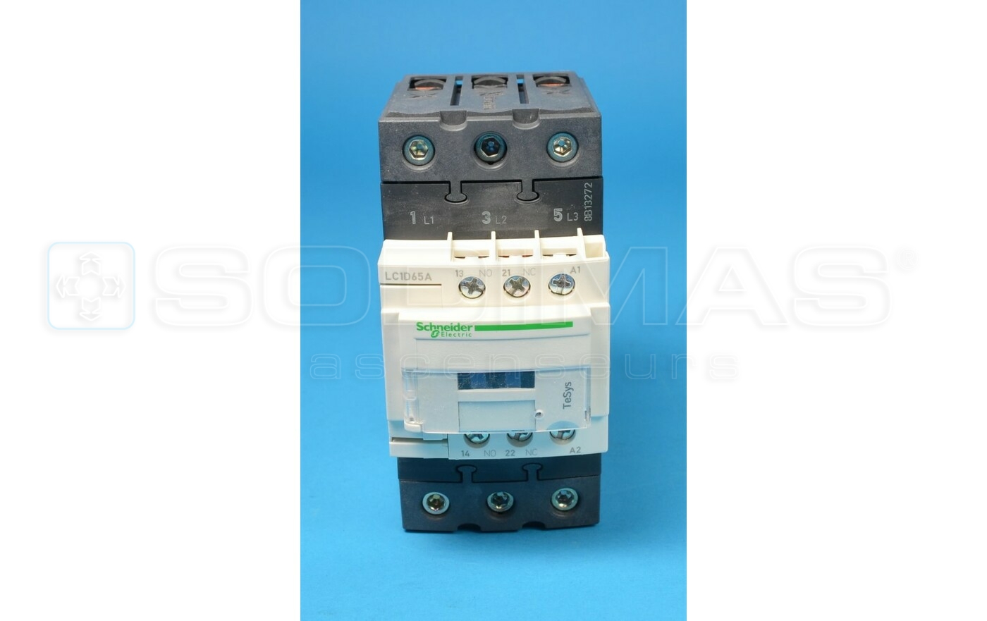 Contacteur 65 A - 1F+1O - 230 V - 50/60 - 230 VCA - LC1D65AP7