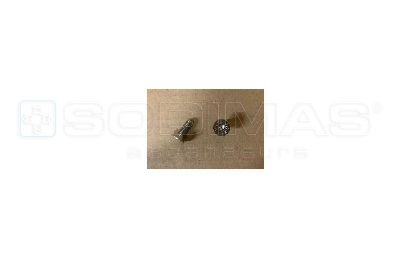 Boite de 200 vis inox pour peignes escalator 506NCE -510