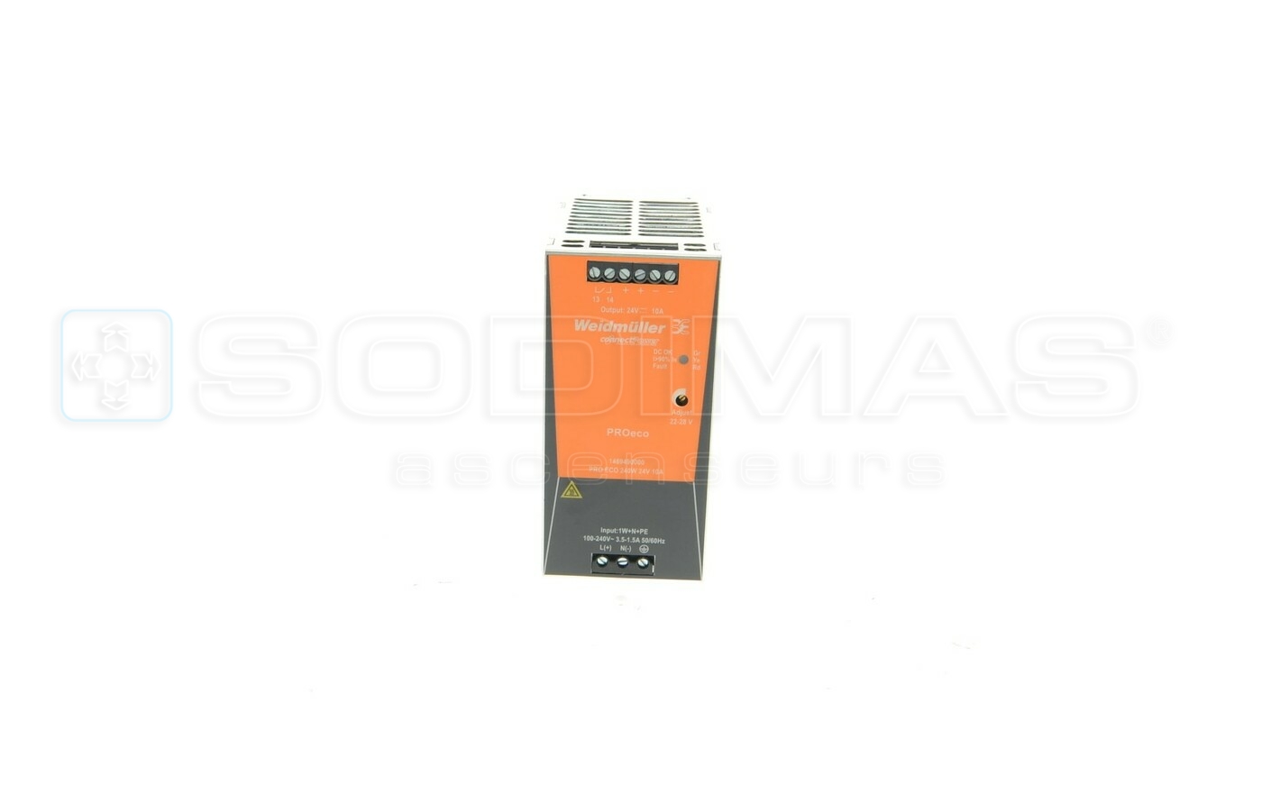 Alimentation PROeco 24VCC 240W 10A -compatible