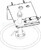 Ensemble support volant contacté - Gearless type GL 240/240S/300/300S/