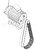 Ensemble chaise support moteur Sodiciel 3 - 1000 kg (support, moteur B3 7 kW, 2 courroies, frein K7, codeur)