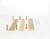 Jeu de garniture laiton pour coulisseaux T304 / T305 (Lg.&nbsp;200&nbsp;mm) - Guide de 16