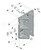 Coulisseau ACLA 380798 contrepoids